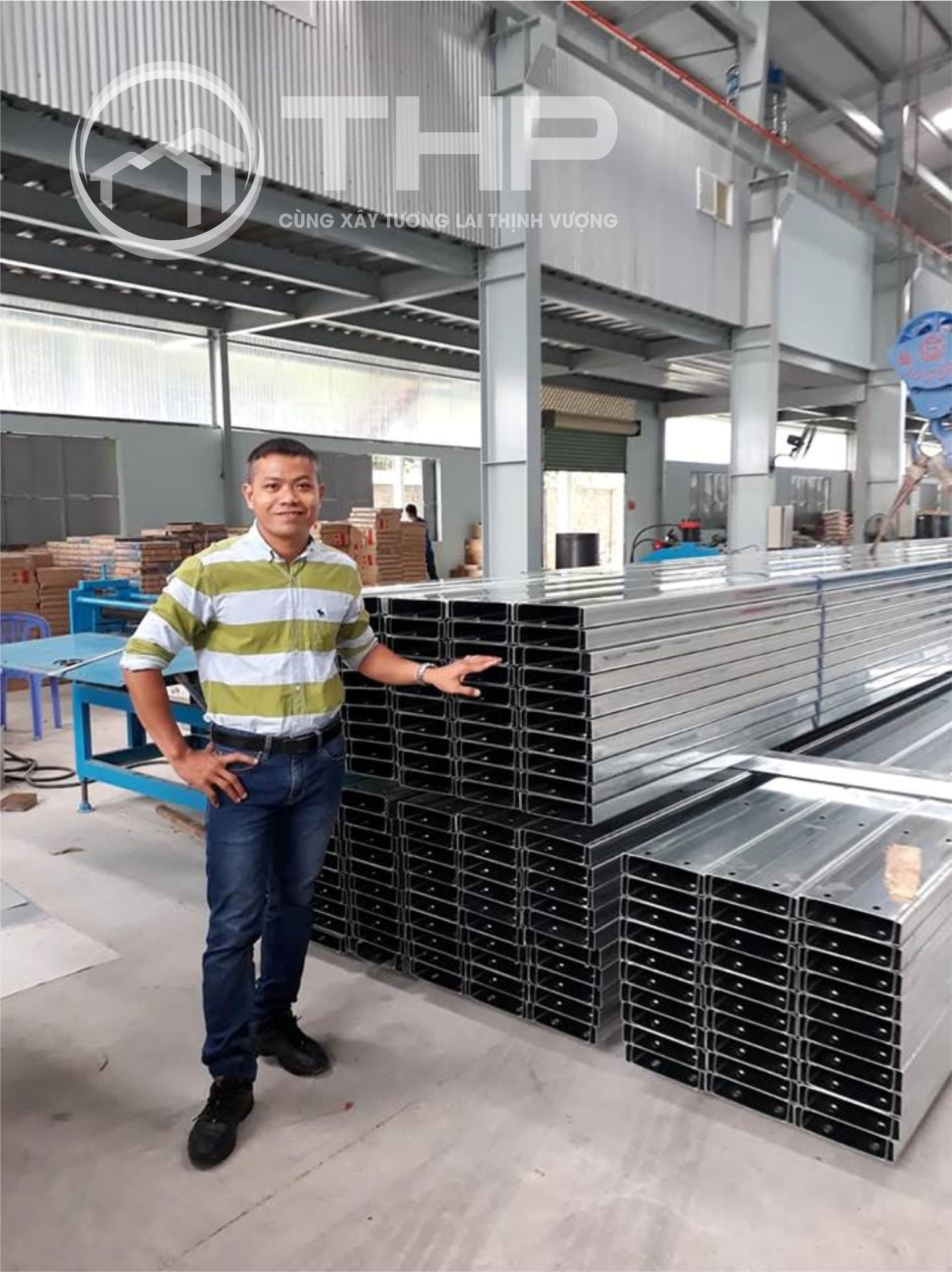 7 lợi ích khi đặt xà gố C, Z tại Tân Hồng Phúc