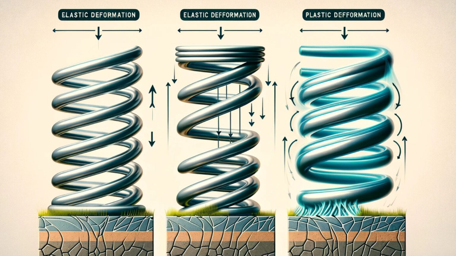 Lò xo thép có tính đàn hồi cao